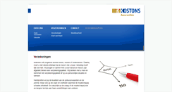 Desktop Screenshot of kostons.nl